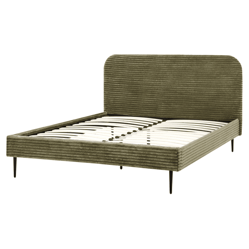 Beliani Cama Bombazine FLAYAT Beliani Cama Bombazine FLAYAT