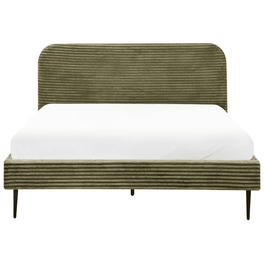 Beliani Cama Bombazine FLAYAT Beliani Cama Bombazine FLAYAT