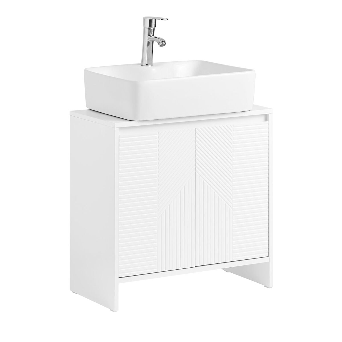 Mueble para debajo del lavabo fregadero armario bzr157-w sobuy es