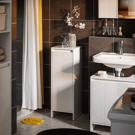 Cesto de roupa suja BZR154-W SoBuy PT