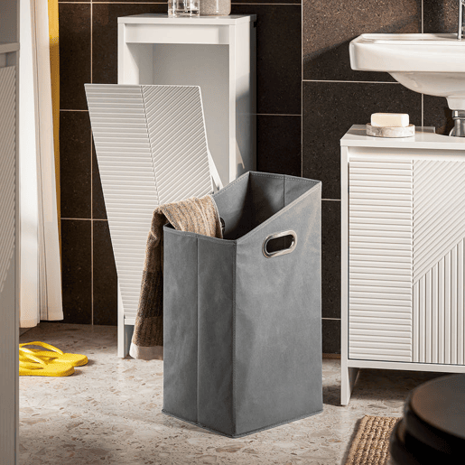 Cesto de roupa suja BZR154-W SoBuy PT