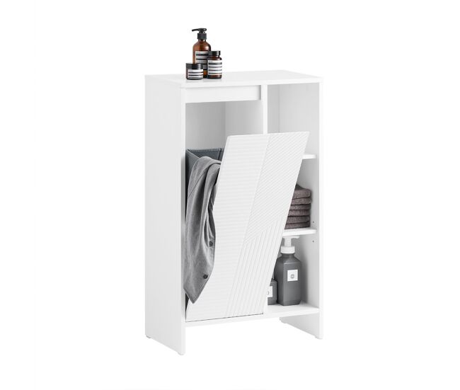 Mueble para ropa sucia armario para baño bzr156-w sobuy es