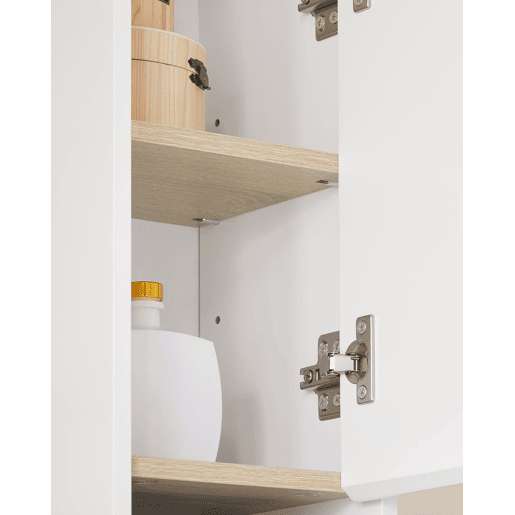 Coluna de banho Armário de casa de banho BZR34-WN SoBuy PT