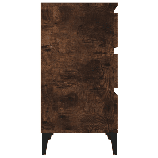 vidaXL Mesa cabeceira 40x35x70 cm derivados madeira carvalho fumado vidaXL Mesa cabeceira 40x35x70 cm derivados madeira carvalho fumado