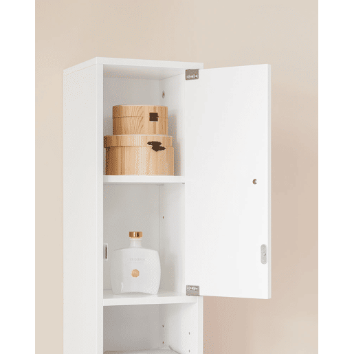 Coluna de banho Armário de casa de banho BZR167-GW SoBuy PT