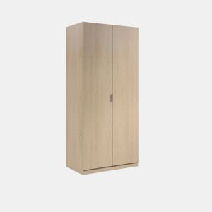 Roupeiro Astra 2 portas Carvalho 81 x 180 x 52 cm