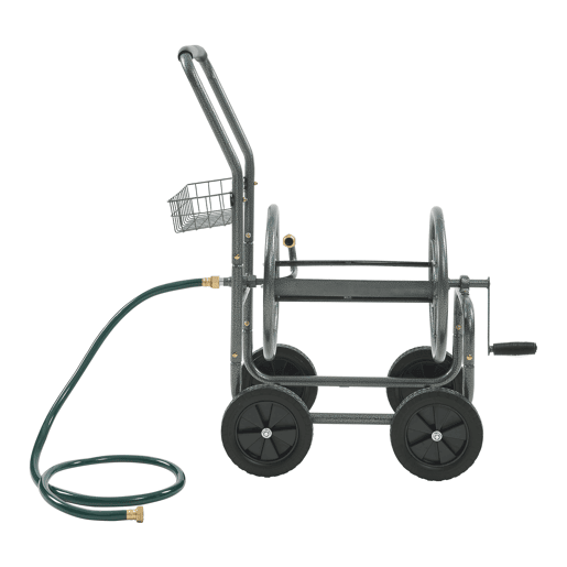 Carrinho de mangueira Gelibolu para 34 polegadas máx. 65 m cinzento pro.tec Carrinho de mangueira Gelibolu para 34 polegadas máx. 65 m cinzento pro.tec