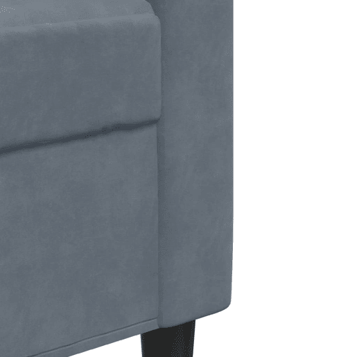 vidaXL 2 pcs conjunto sofás com almofadões e rolos veludo cinza-escuro vidaXL 2 pcs conjunto sofás com almofadões e rolos veludo cinza-escuro