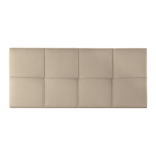 Cabeceira estofada Sicilia 160x60 cm Bege