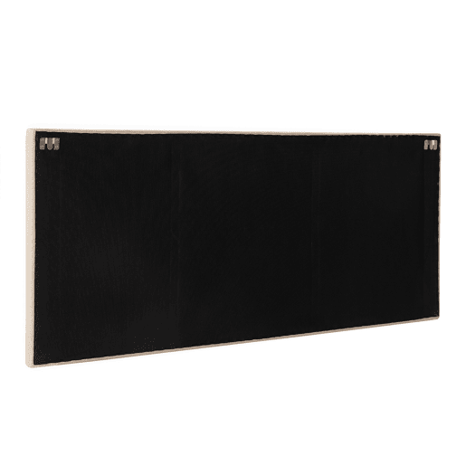 Cabeceira estofada Turin 160x60 cm Bege