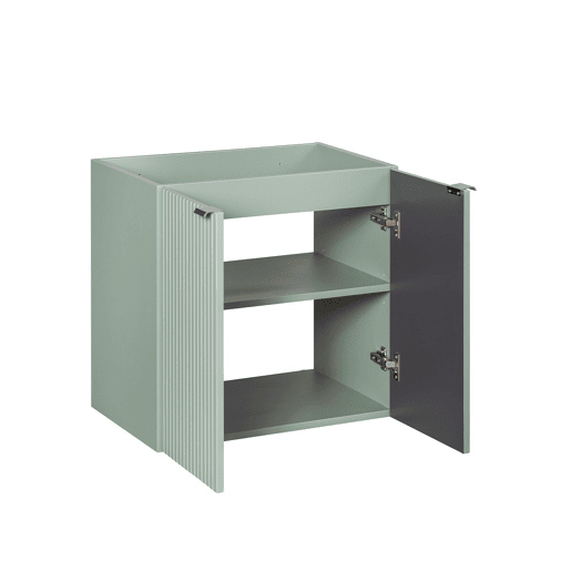 Móvel lavatório 60cm 2 portas Verde Jade