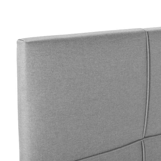 Cabeceira estofada Sicilia 140x60 cm Cinza Cabeceira estofada Sicilia 140x60 cm Cinza