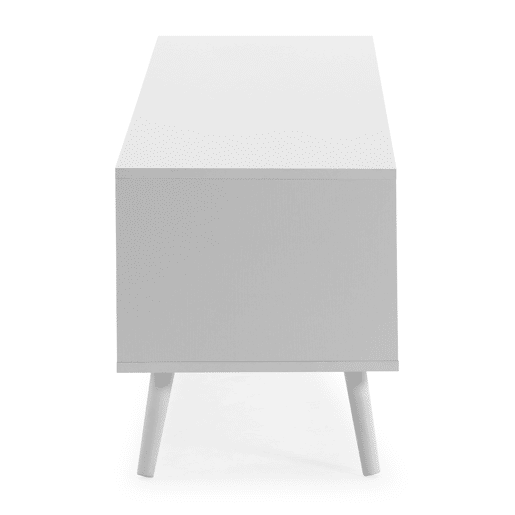 Móvel Tv Telmo 4 portas cor Branco 160 cm