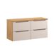 Mueble bajo lavabo encimera Mallory Mueble bajo lavabo encimera Mallory Beige
