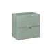 Mueble bajo lavabo 2 cajones Jade Mueble bajo lavabo 2 cajones Jade Verde