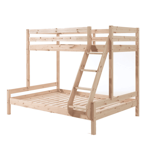 Beliche 90x200 e 140x200 Incluindo Mola Box Vipack Pino - Madeira