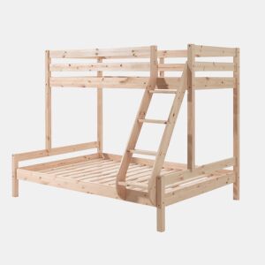 Beliche 90x200 e 140x200 Incluindo Mola Box Vipack Pino - Madeira