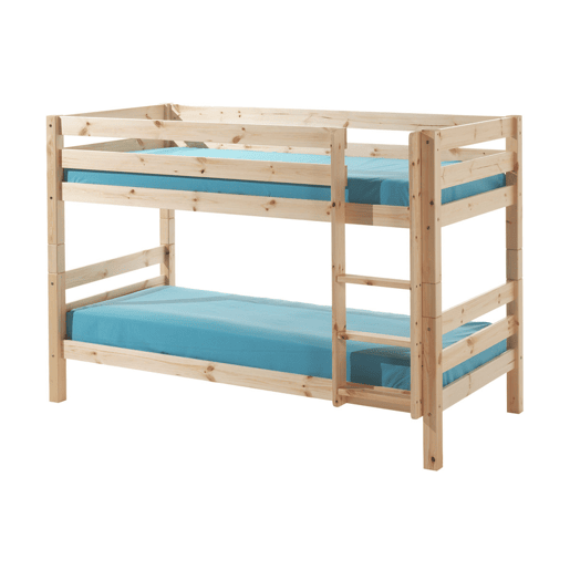 Beliche 90x200 altura 140 cm estrado incluído Vipack Pino Madeira