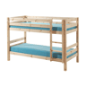 Beliche 90x200 altura 140 cm estrado incluído Vipack Pino Madeira