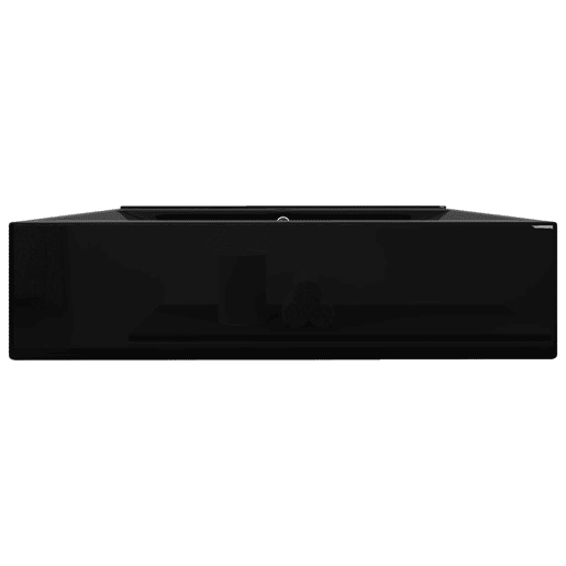 Lavatório - Lavabo - Pia de banheiro cerâmico retang. luxososo preto furo torneira 60x46cm