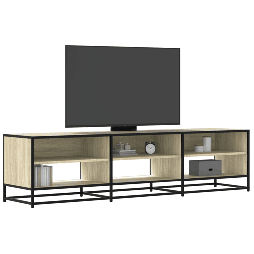 Móvel de TV - Modulo de TV - Armário de TV 180x40x46 cm derivados de madeira carvalho sonoma