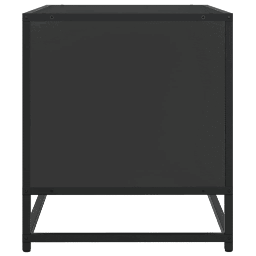 Móvel para TV - Móvel de TV - Armário de TV 91x40x46 cm derivados de madeirametal preto