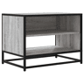 Móvel TV - Modulo de TV - Armário de TV 61x40x46 cm derivados madeirametal cinzento sonoma