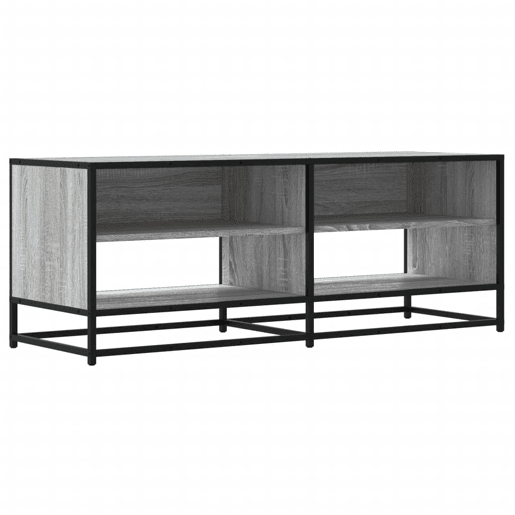 Móvel TV - Modulo de TV - Armário de TV 120,5x40x46 cm derivados madeirametal cinzento sonoma