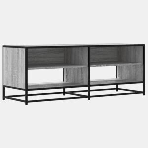 Móvel TV - Modulo de TV - Armário de TV 120,5x40x46 cm derivados madeirametal cinzento sonoma