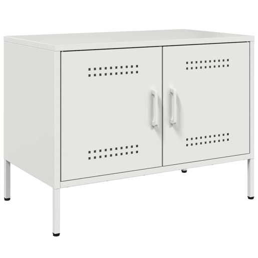 Móvel de TV - Modulo de TV - Armário de TV 68x39x50,5 cm aço branco