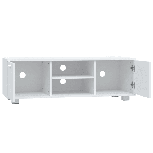 Móvel de TV - Modulo de TV - Armário de TV 120x40,5x35 cm derivados de madeira branco