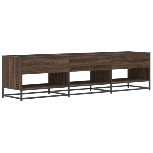Móvel de TV - Modulo de TV - Armário de TV 180x40x46 cm derivados de madeira carvalho castanho