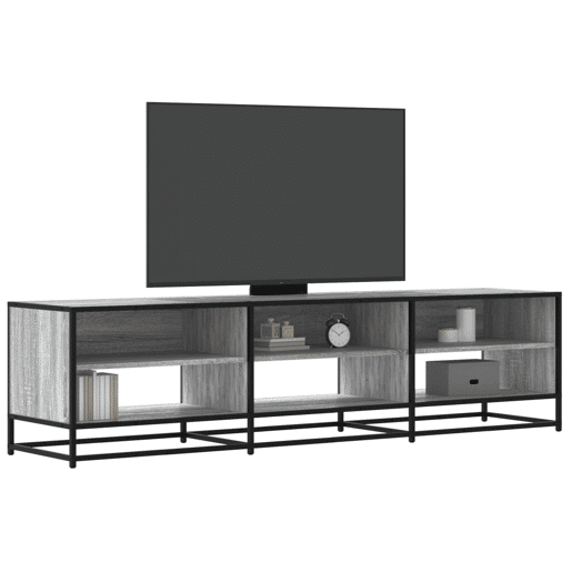 Móvel de TV - Modulo de TV - Armário de TV 180x40x46 cm derivados de madeira cinzento sonoma