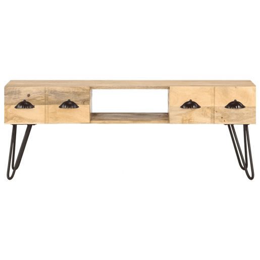 Móvel de TV - Modulo de TV - Armário de TV 120x35x45 cm madeira de mangueira maciça