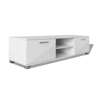 Móvel de TV - Modulo de TV - Armário de TV 120x40,5x35 cm branco brilhante