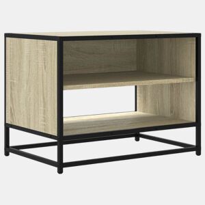 Móvel TV - Modulo de TV - Armário de TV 61x40x46 cm derivados madeirametal carvalho sonoma
