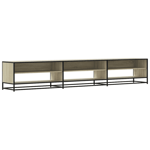 Móvel de TV - Modulo de TV - Armário de TV 270x40x46 cm derivados de madeira carvalho sonoma