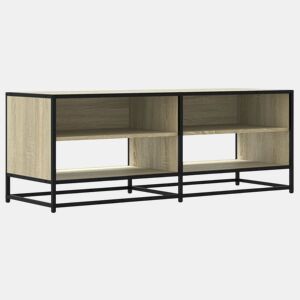 Móvel TV - Modulo de TV - Armário de TV 120,5x40x46 cm derivados madeirametal carvalho sonoma