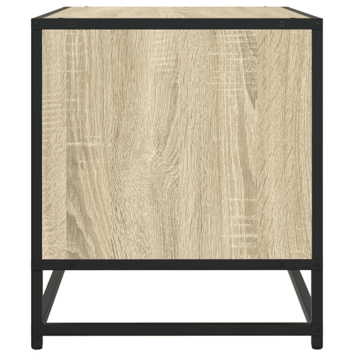 Móvel TV - Modulo de TV - Armário de TV 120,5x40x46 cm derivados madeirametal carvalho sonoma