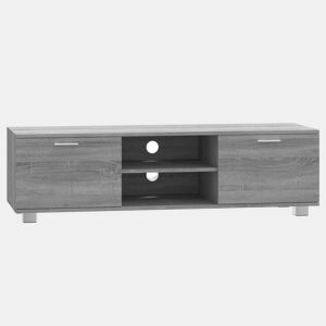 Móvel de TV - Modulo de TV - Armário de TV 140x40,5x35 cm derivados de madeira cinzento sonoma