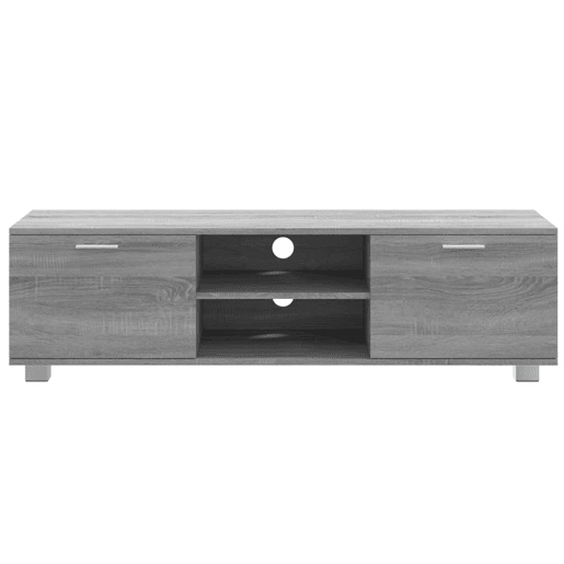 Móvel de TV - Modulo de TV - Armário de TV 140x40,5x35 cm derivados de madeira cinzento sonoma Móvel de TV - Modulo de TV - Armário de TV 140x40,5x35 cm derivados de madeira cinzento sonoma