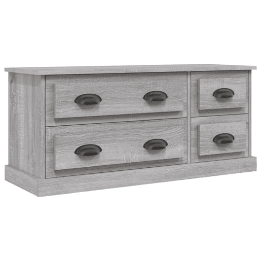 Móvel de TV - Modulo de TV - Armário de TV 100x35,5x45 cm derivados de madeira cinzento sonoma
