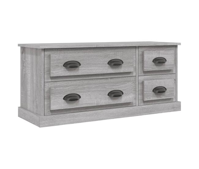 Mueble para tv - mueble tv - mesa de tv madera contrachapada gris sonoma 100x35,5x45 cm