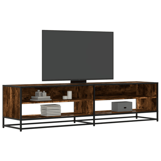 Móvel de TV - Modulo de TV - Armário de TV 180,5x40x46 cm derivados de madeira carvalho fumado