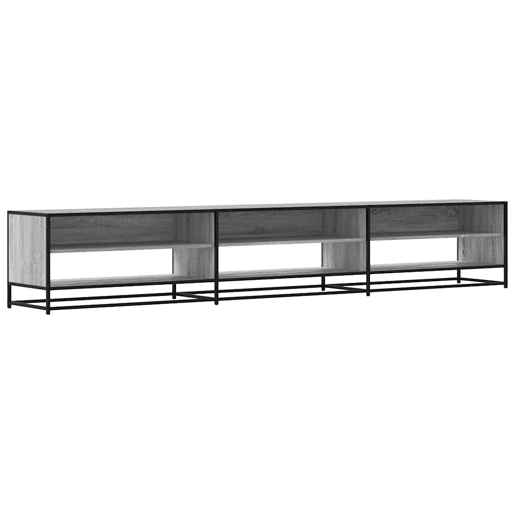 Móvel de TV - Modulo de TV - Armário de TV 270x40x46 cm derivados de madeira cinzento sonoma