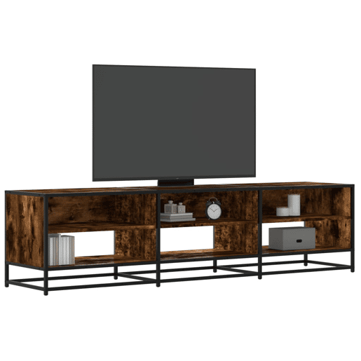 Móvel de TV - Modulo de TV - Armário de TV 180x40x46 cm derivados de madeira carvalho fumado