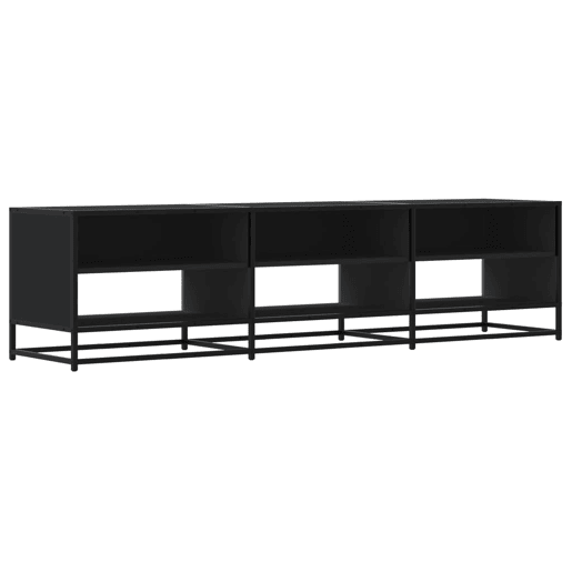 Móvel de TV - Modulo de TV - Armário de TV 180x40x46 cm derivados de madeira preto