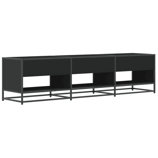 Móvel de TV - Modulo de TV - Armário de TV 180x40x46 cm derivados de madeira preto
