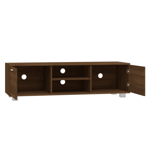 Móvel de TV - Modulo de TV - Armário de TV140x40,5x35cm derivados de madeira carvalho castanho Móvel de TV - Modulo de TV - Armário de TV140x40,5x35cm derivados de madeira carvalho castanho