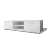 Móvel de TV - Modulo de TV - Armário de TV 140x40,5x35 cm branco brilhante
